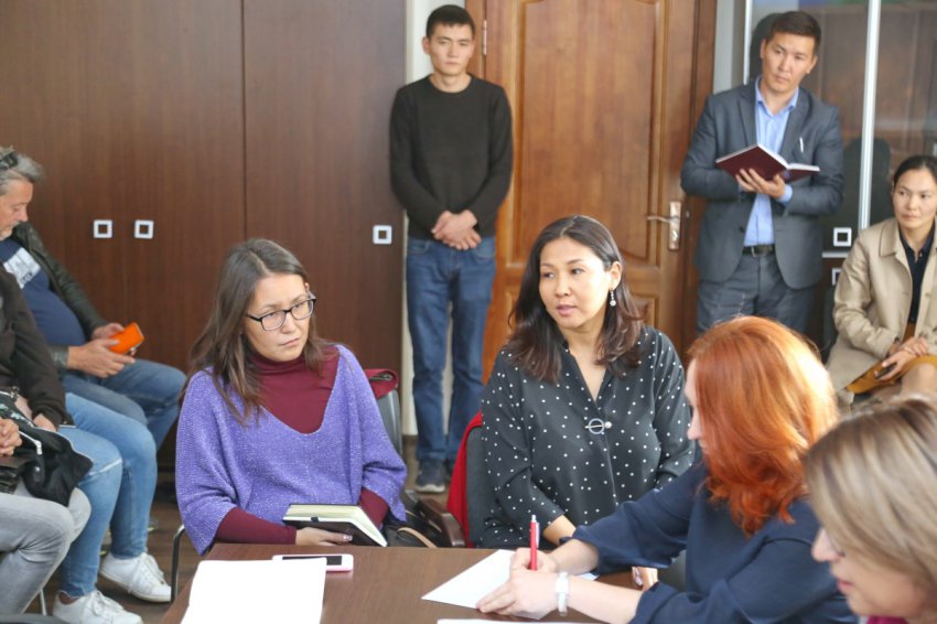 По инициативе общественных экологических организаций, состоялась встреча с новым руководством Государственного агентства охраны природы