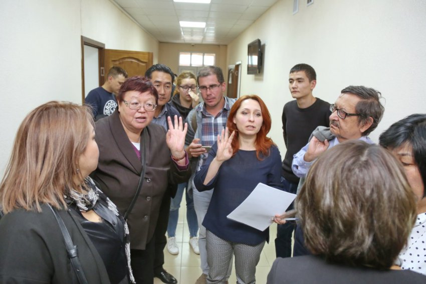 По инициативе общественных экологических организаций, состоялась встреча с новым руководством Государственного агентства охраны природы